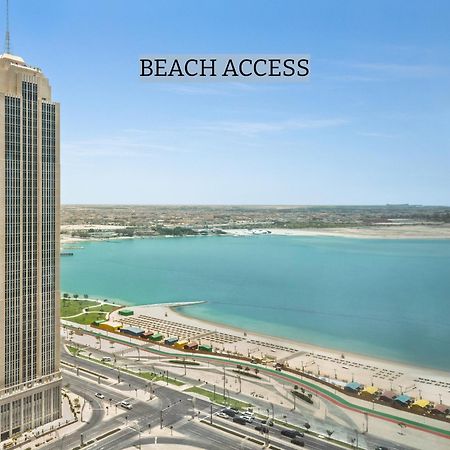 Wyndham Grand Doha West Bay Beach Exterior foto Beach access
